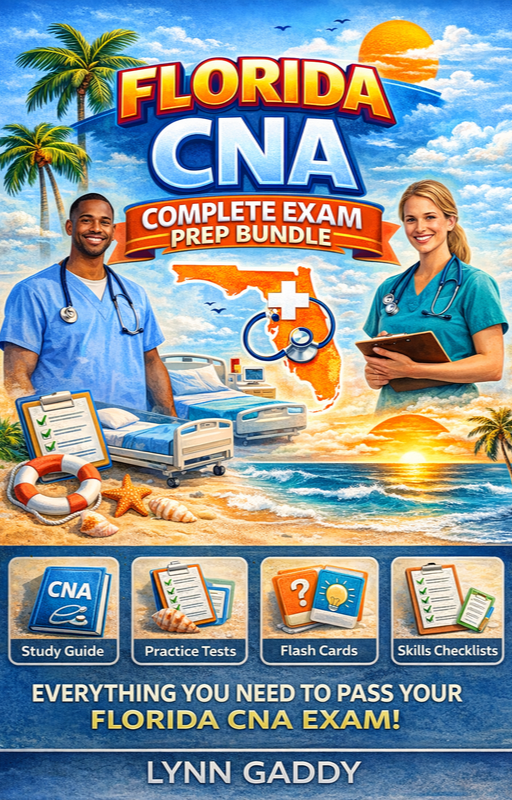 FL CNA complete exam prep bundle